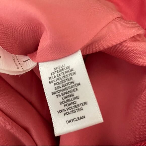 Ann Taylor Loft Pink Laser Cut A Line Skirt Size 6 - Picture 10 of 10